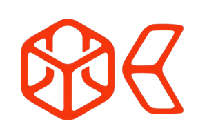 لوگوی پرینتر سه بعدی قشم